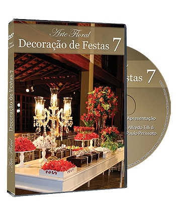 DVD ARTE FLORAL NA DECORAO DE FESTAS 7 